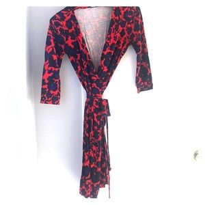 Diane Von Furstenberg New Julian Two Wrap Dress